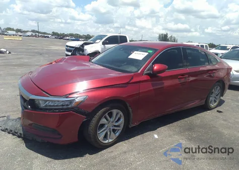 2018 Honda Accord Lx z USA, uszkodzony, nr VIN 1HGCV1F19JA100910